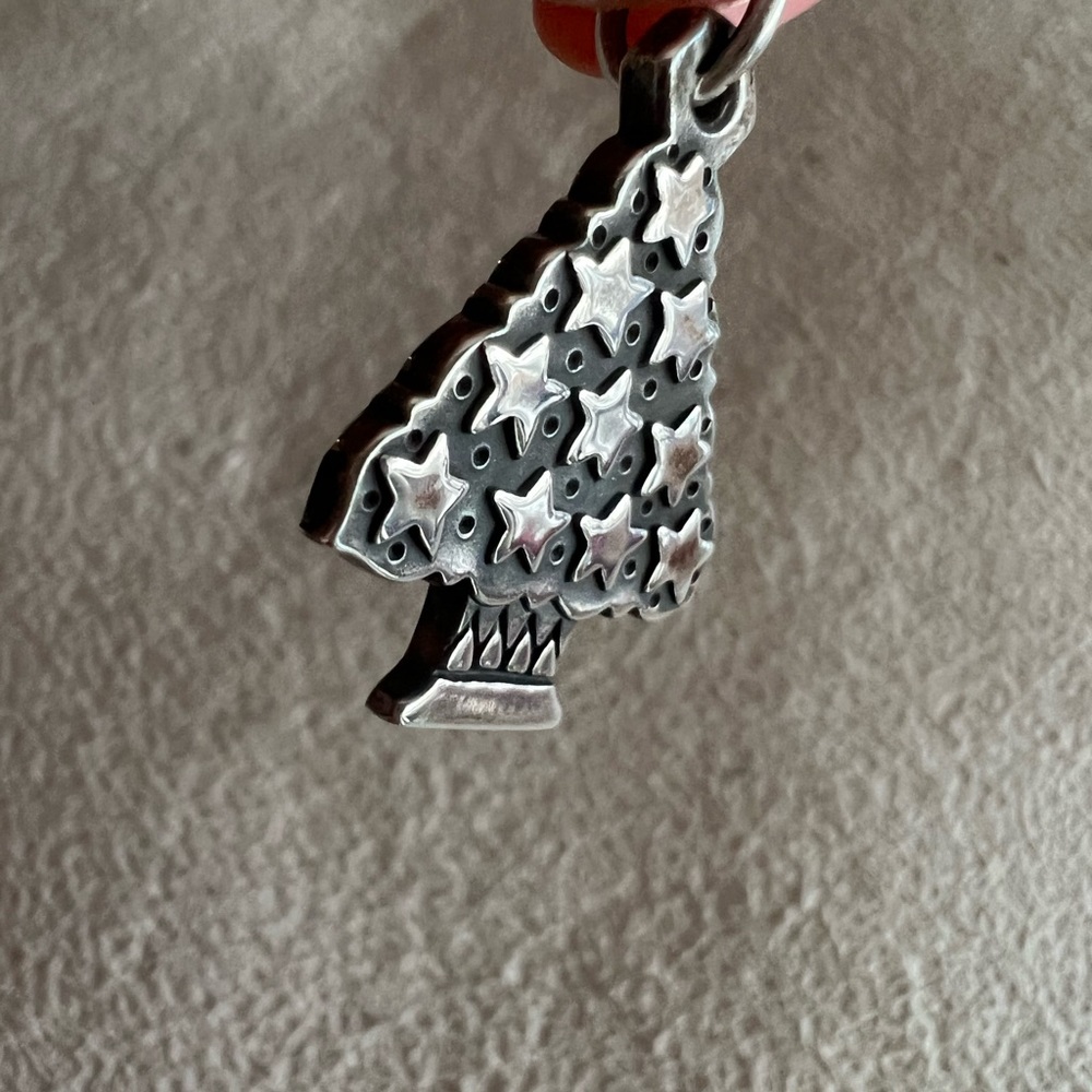 NEW Vintage James Avery retired Christmas tree star ornaments - Picture 6 of 9